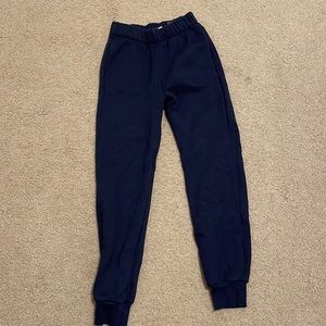 H&M navy sweatpants